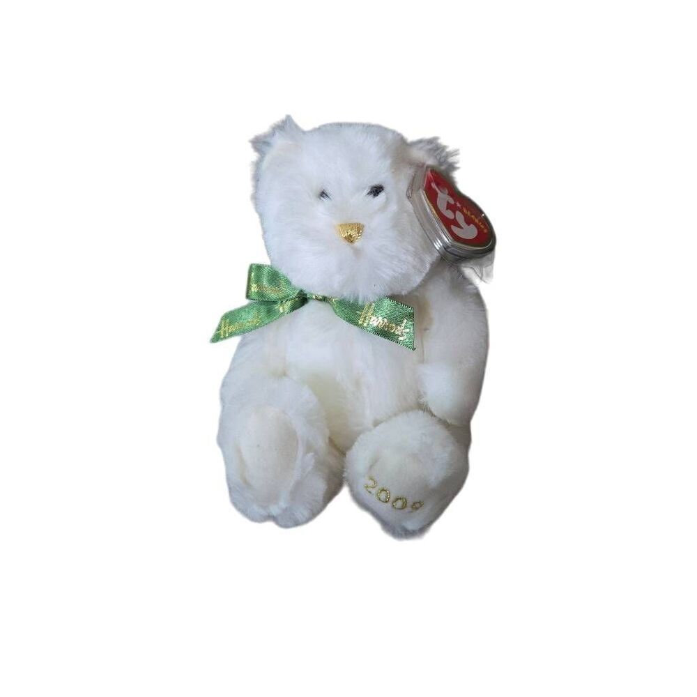 Ty Beanie Baby 2009 - NIMBUS the Bear (Harrods UK Exclusive) MINT with MINT TAGS